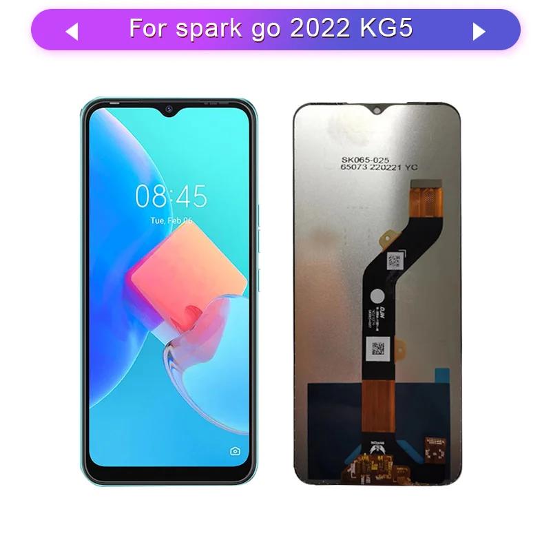 Tecno Spark go 2022 KG5  LCD ÷, ġ ũ  ,  г Ÿ ü